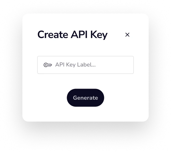 Create API Key