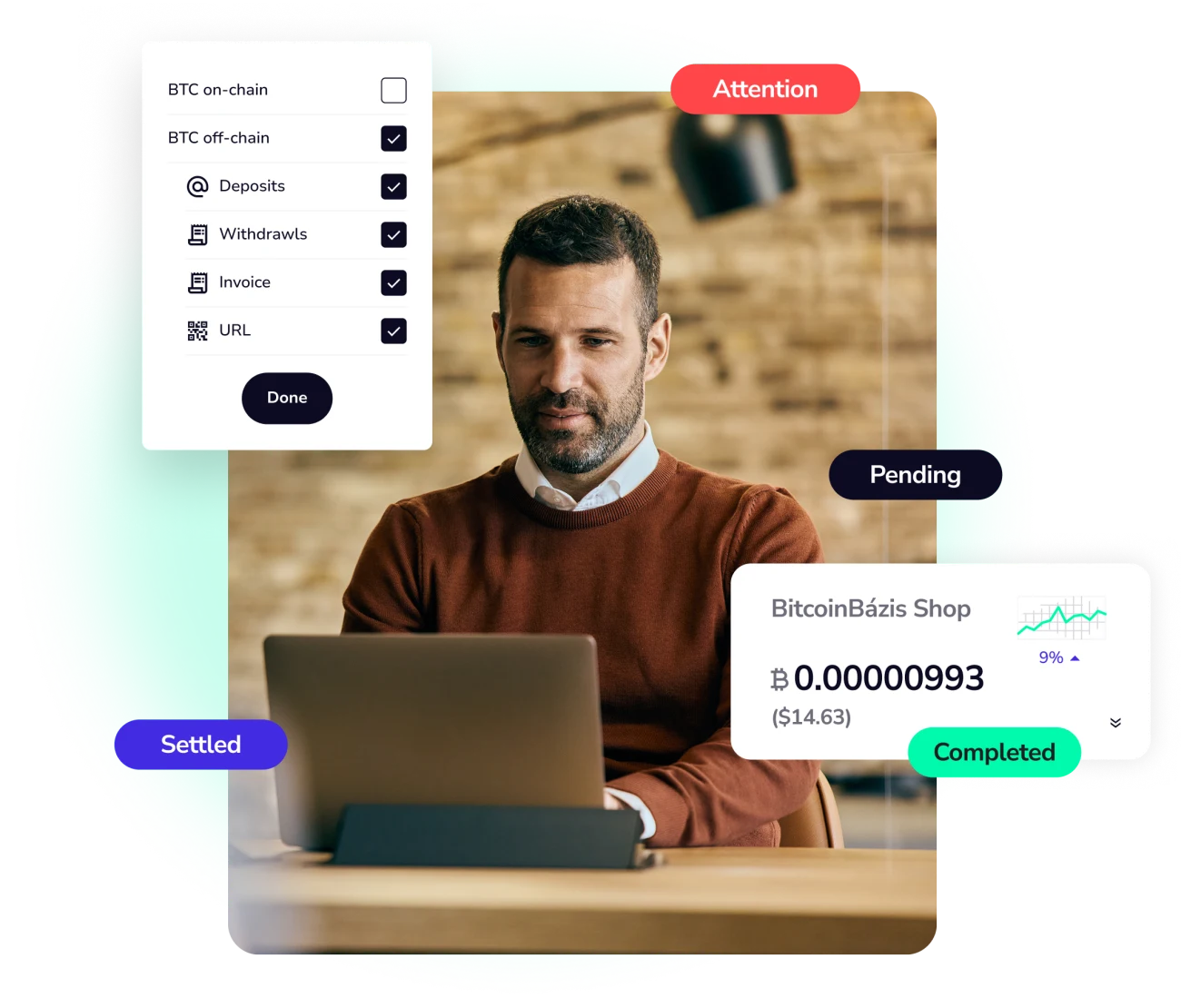 White label Lightning payments under your brand